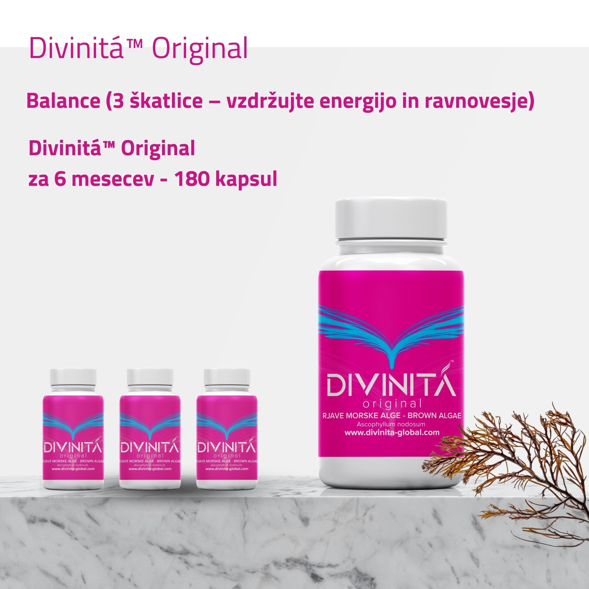 Prehransko dopolnilo Divinitá Original - Paket Balance