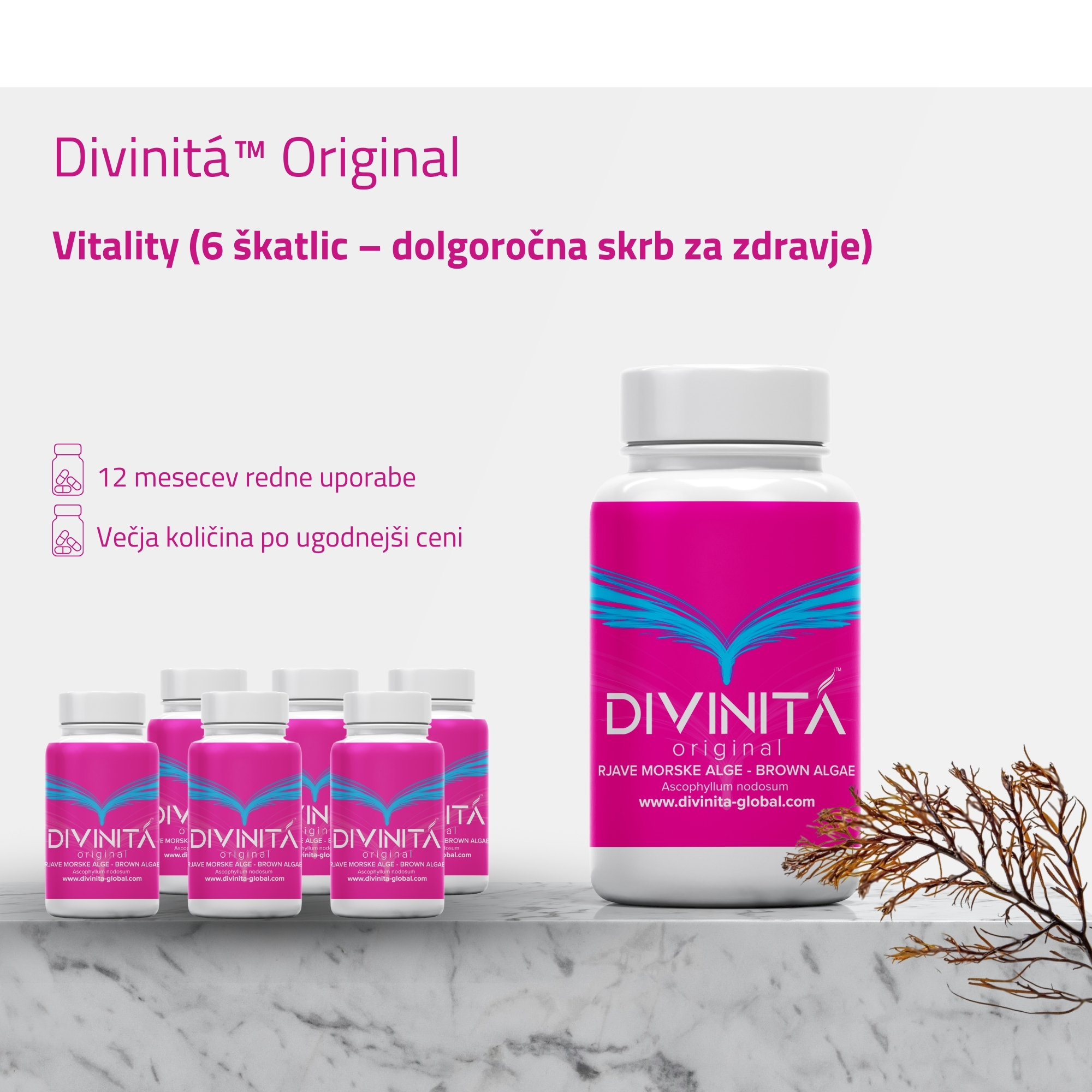 Prehransko dopolnilo Divinitá Original - Paket Vitality