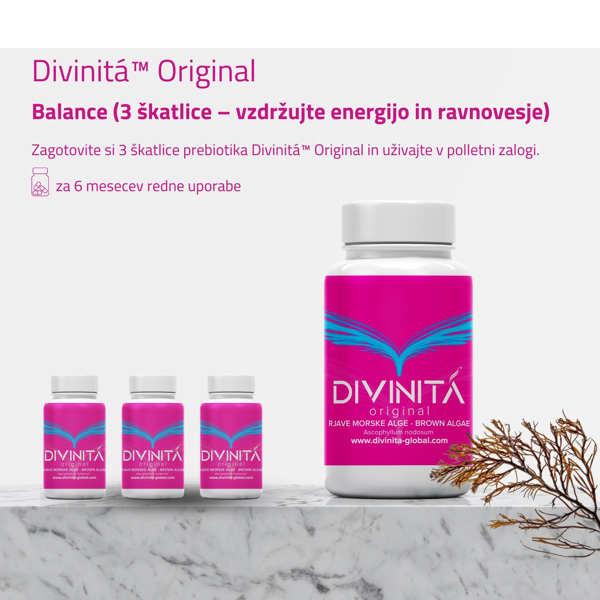 Prehransko dopolnilo Divinitá Original - Paket Balance